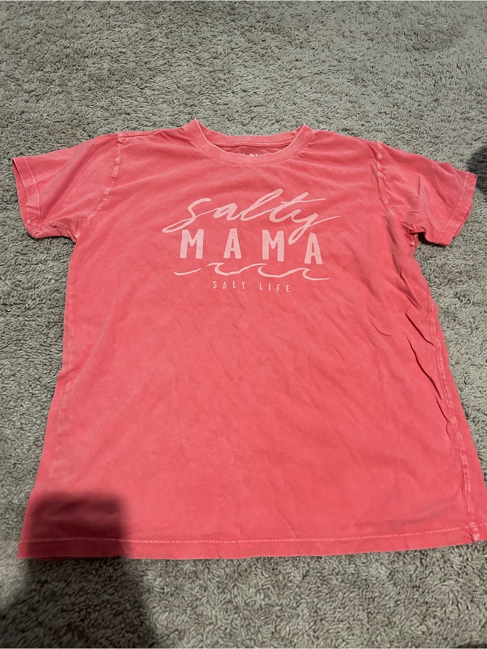 Salt Life Pink "Salty Mama" Short Sleeve Tee